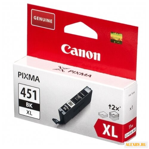Картридж Canon CLI-451BK XL