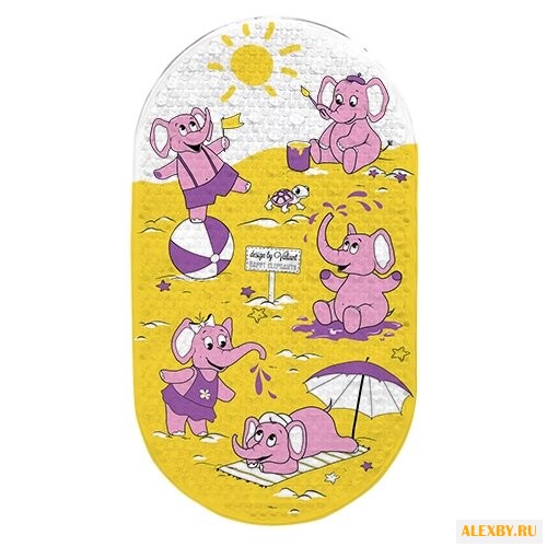 Коврик для ванной Valiant Слоники