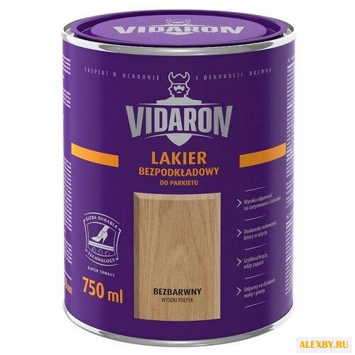 Лак VIDARON Для паркета без