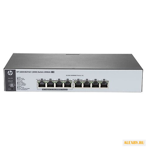 Коммутатор HP 1820-8G-PoE+ 65 Вт