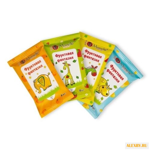 Влажные салфетки Maneki Fantasy