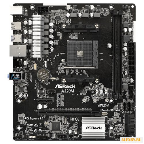 Материнская плата ASRock A320M