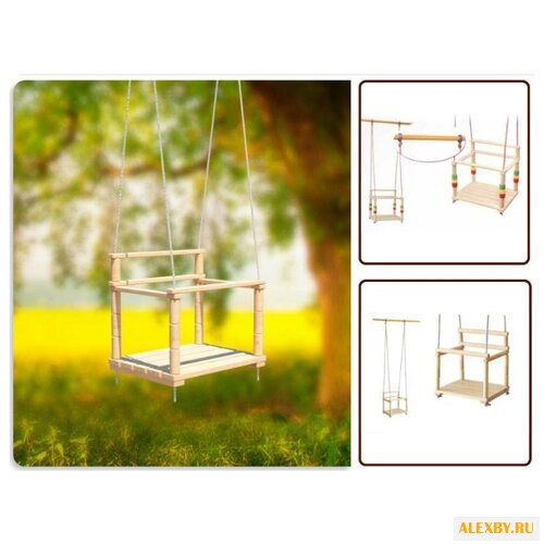 Промтекс Деревянные качели