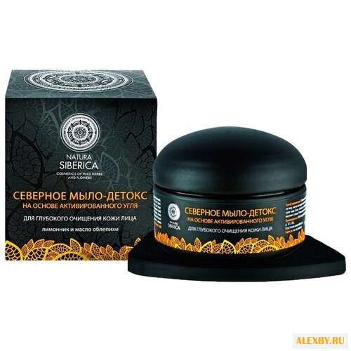 Natura Siberica мыло-детокс для