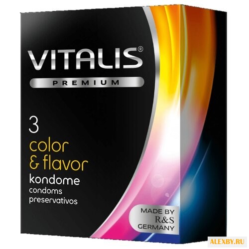 Презервативы VITALIS Color &