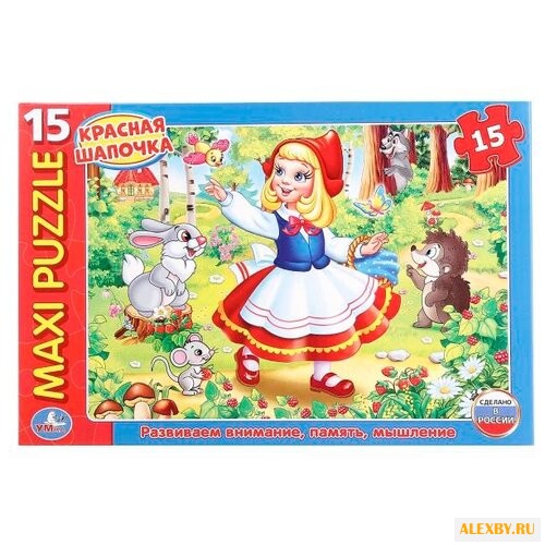 Пазл Умка Maxi Красная шапочка