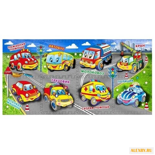 Коврик-пазл Играем вместе