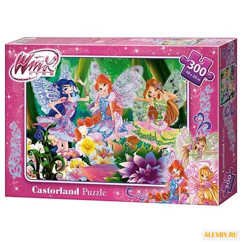 Пазл Castorland Winx В цветущем