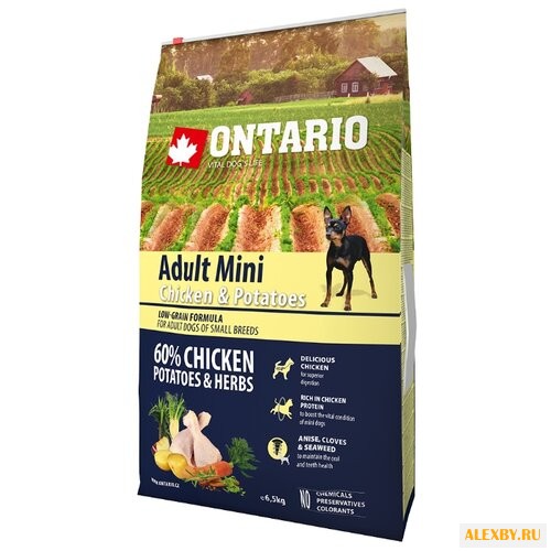 Корм для собак Ontario Adult