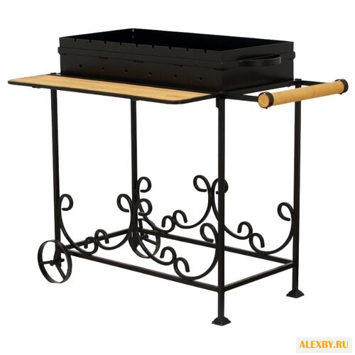 Мангал Doorz садовый на колёсах