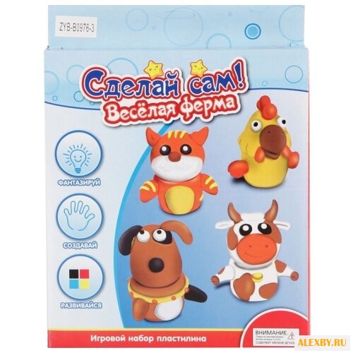 Масса для лепки Zhorya Набор