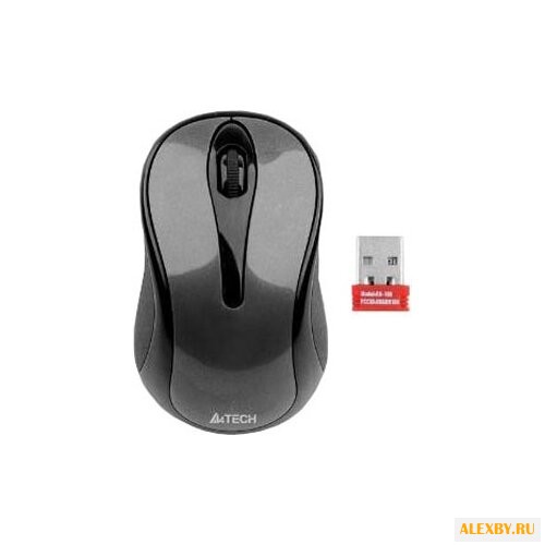 Мышь A4Tech G3-200N Grey-Black