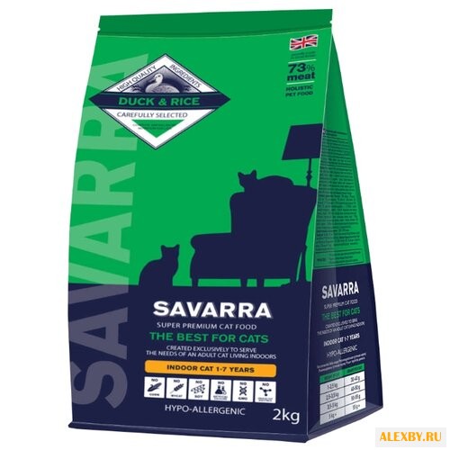 Корм для кошек SAVARRA Indoor