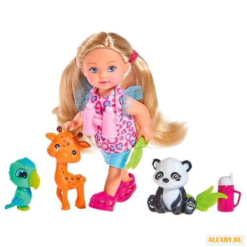 Набор Simba Сафари с Еви 12 см