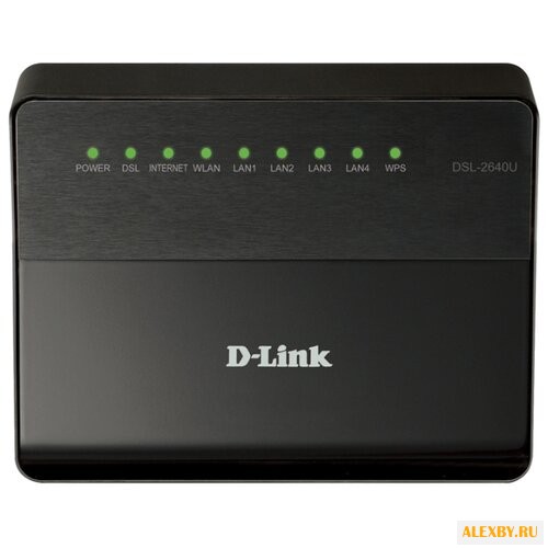 Wi-Fi роутер D-link DSL-2640U