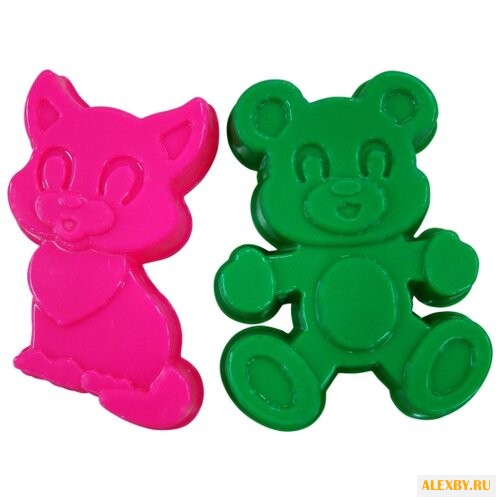 Набор Полесье котенок + медведь