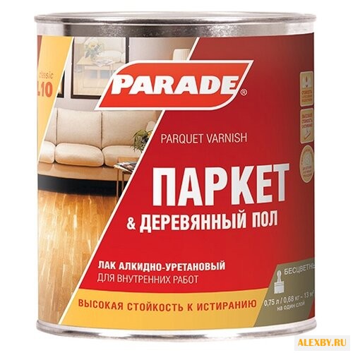 Лак Parade L10 Паркет &