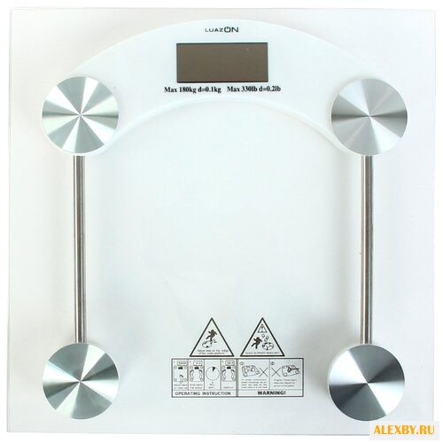 Весы Luazon LVE-003 WH