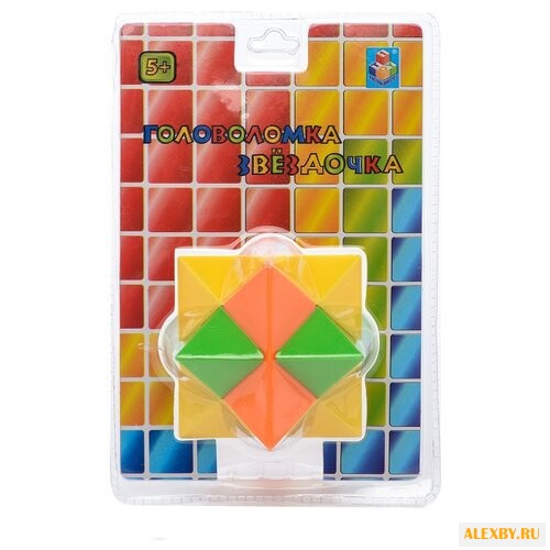 Головоломка 1 TOY Звездочка