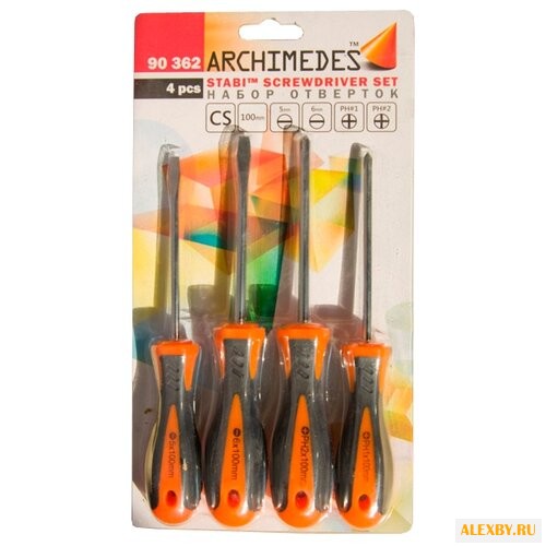 Набор отверток Archimedes 90362