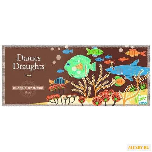 Настольная игра DJECO Шашки