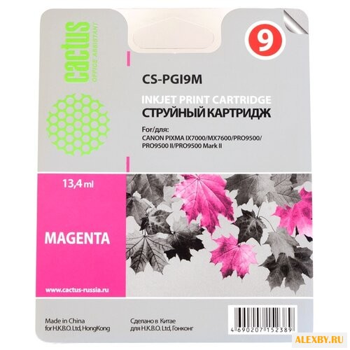 Картридж cactus CS-PGI9M