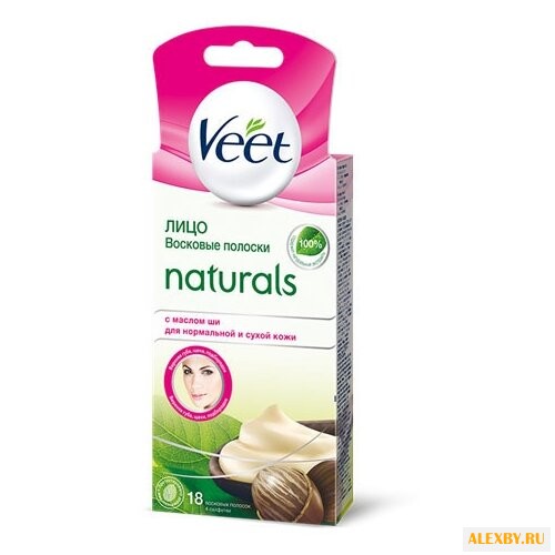 Veet Восковые полоски Naturals