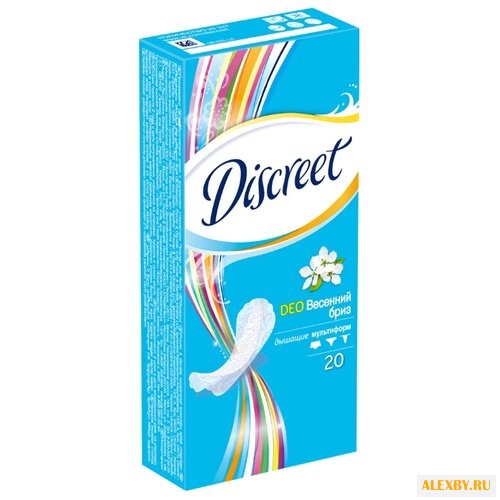 Discreet прокладки ежедневные