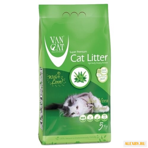 Наполнитель Van Cat Aloe Vera 5