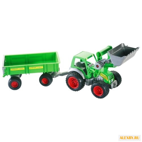 Трактор Wader погрузчик с