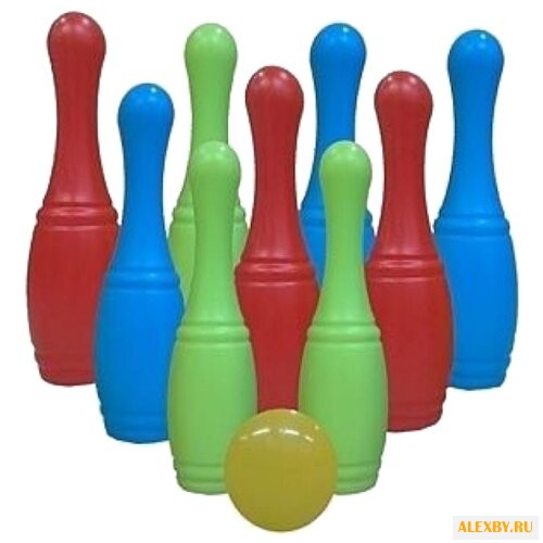 Набор для боулинга Рыжий кот 10