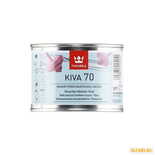 Лак Tikkurila Kiva 70 0.225 л