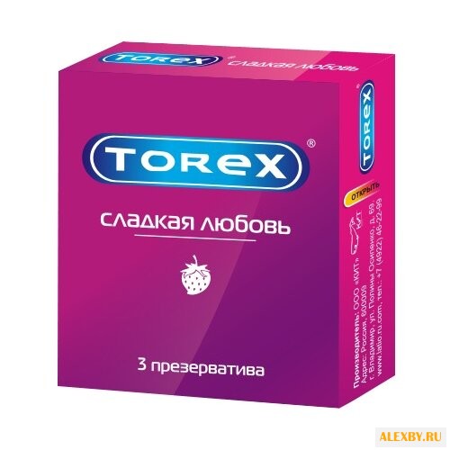 Презервативы TOREX Сладкая любовь