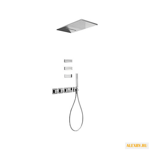 Верхний душ TRES Tresmostatic