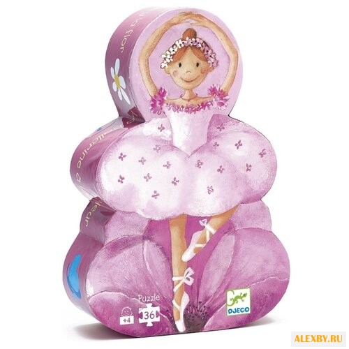 Пазл DJECO Балерина с цветами