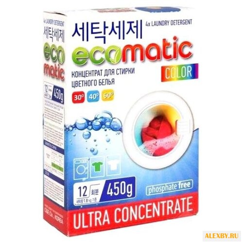 Стиральный порошок ECOMATIC Color
