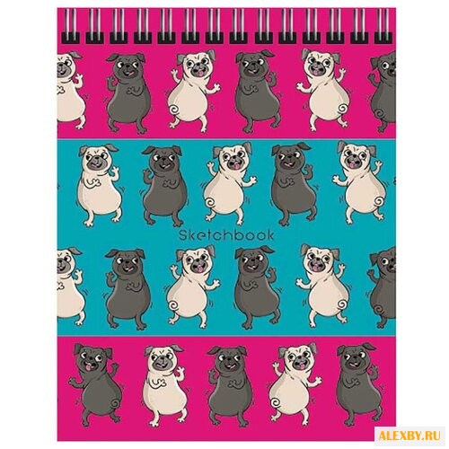 Скетчбук для эскизов Канц-Эксмо
