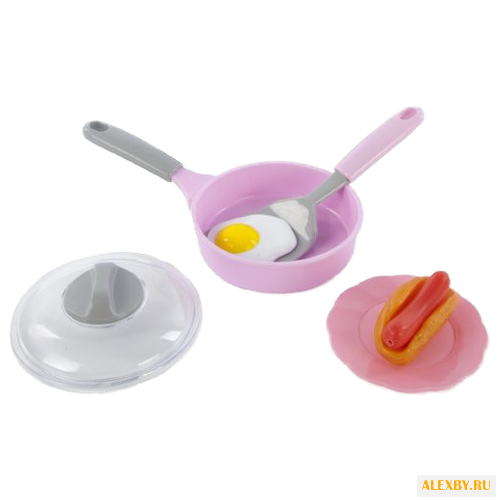 Набор продуктов с посудой Mary
