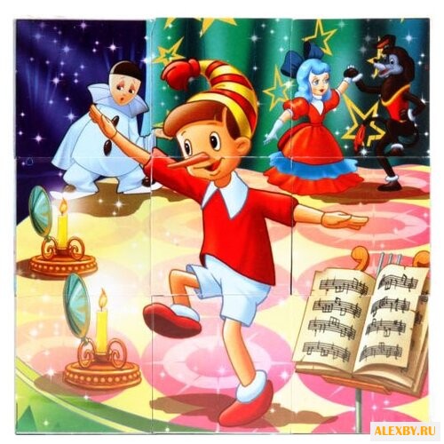 Кубики-пазлы Играем вместе