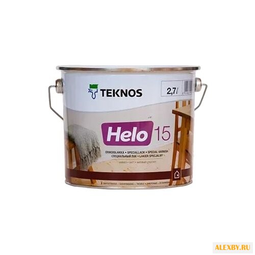 Лак TEKNOS Helo 15 2.7 л