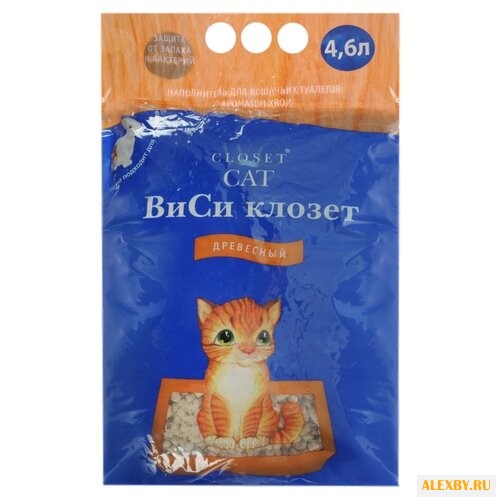 Наполнитель WC Closet Древесный