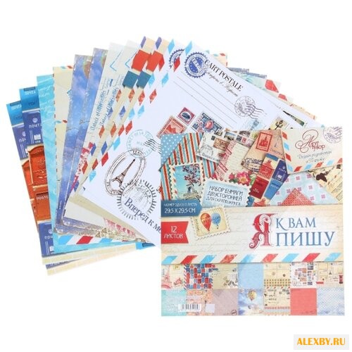 Бумага Арт Узор 29.5x29.5 см 12