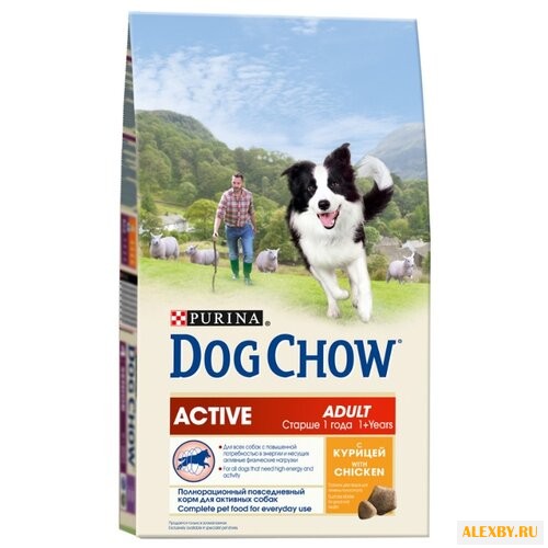 Корм для собак DOG CHOW Active