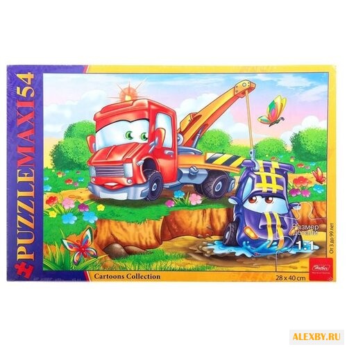 Пазл Hatber MAXI Тачки