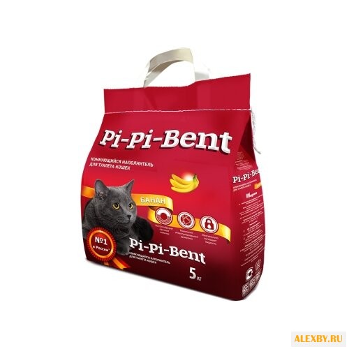 Наполнитель Pi-Pi-Bent Банан 5 кг