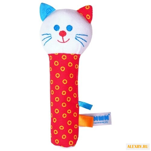Погремушка Мякиши Котик 282