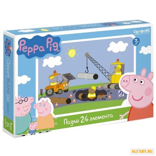 Пазл Origami Peppa Pig 01569