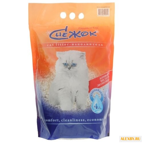 Наполнитель Снежок Силикагель 4 л