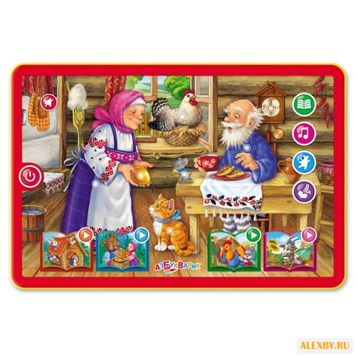 Планшет Азбукварик Курочка Ряба