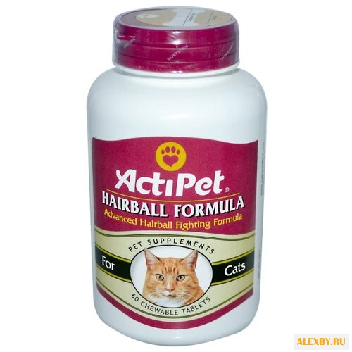 Добавка в корм Actipet Hairball